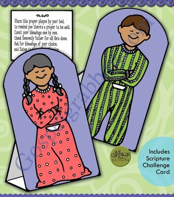 I Can Pray for Blessings prayer plaque