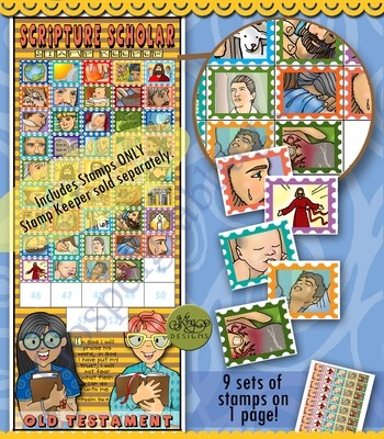 Scripture Scholar October Stamps (Old Testament)