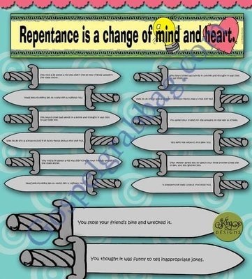 Repentance Change of Mind &amp; Heart (bury-swords quiz)