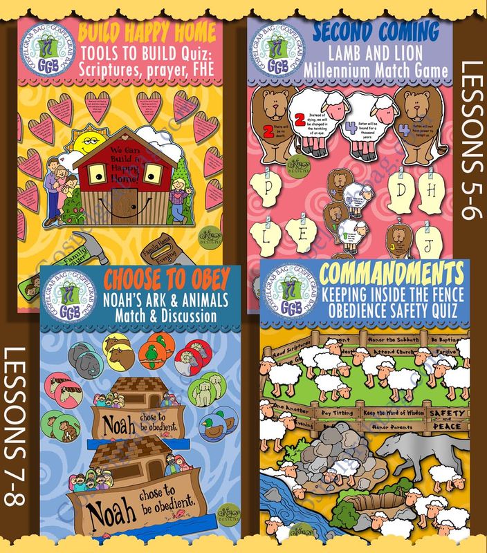 CFM Old Testament February All Ages BUNDLE - Post-and-Present Activities