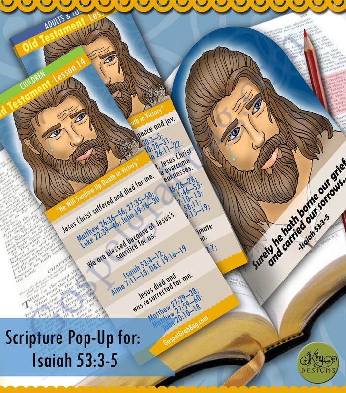 Scripture Pop-Up &amp; Bookmark: CFM “He Will Swallow Up Death in Victory” Easter