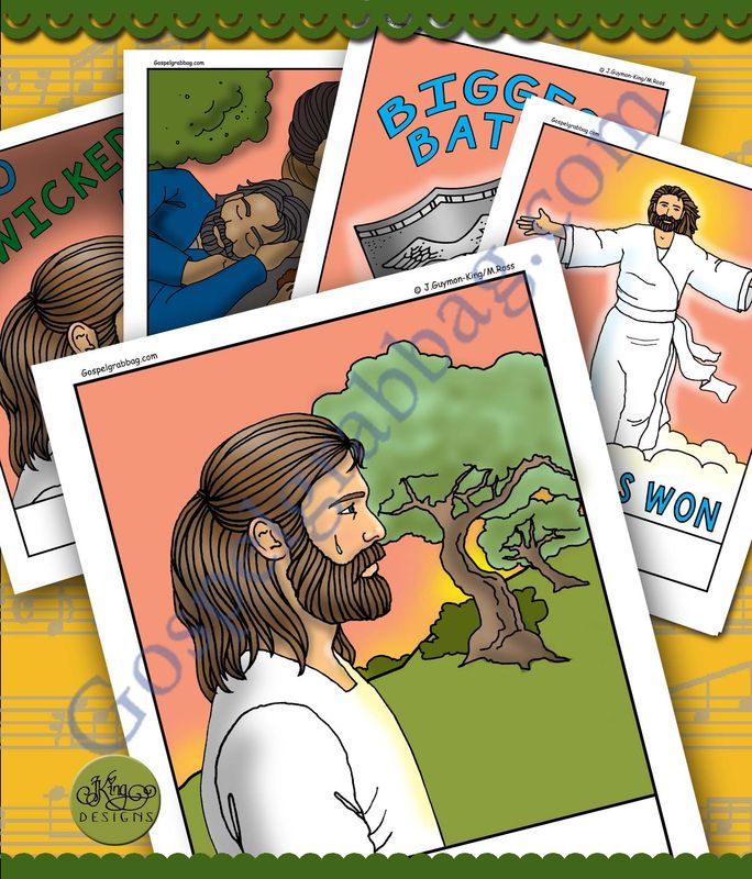 "Gethsemane" song visuals, Hymns p. 1009