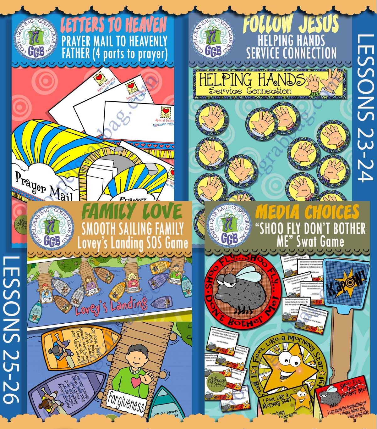 CFM Old Testament June All Ages BUNDLE - Post-and-Present Activities