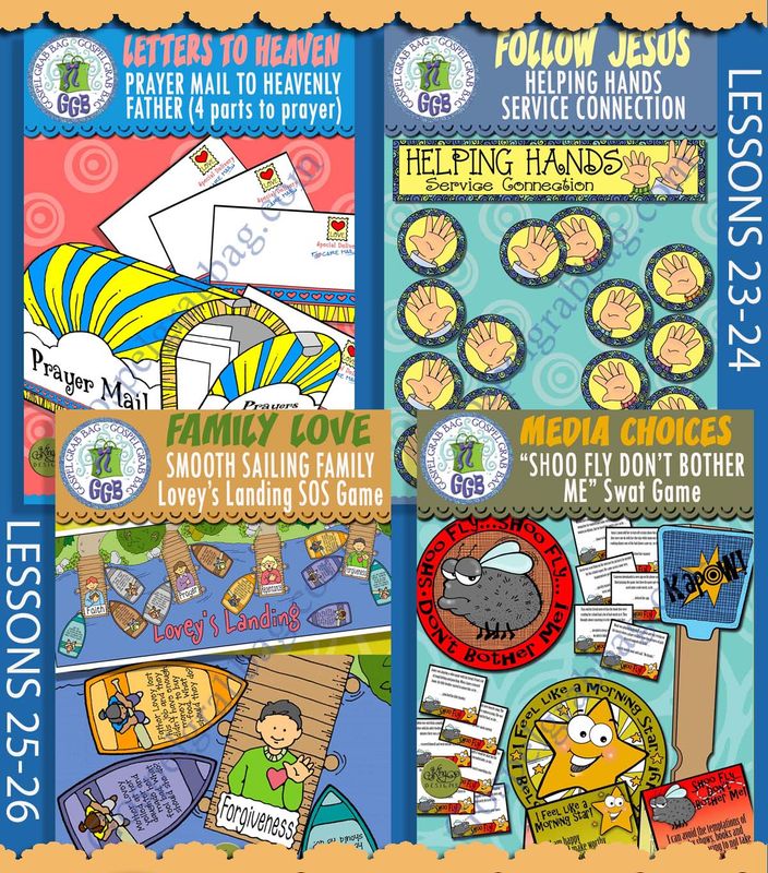 CFM Old Testament June All Ages BUNDLE - Post-and-Present Activities