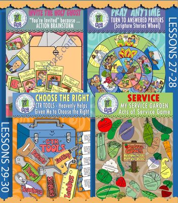 CFM Old Testament July All Ages BUNDLE - Post-and-Present Activities