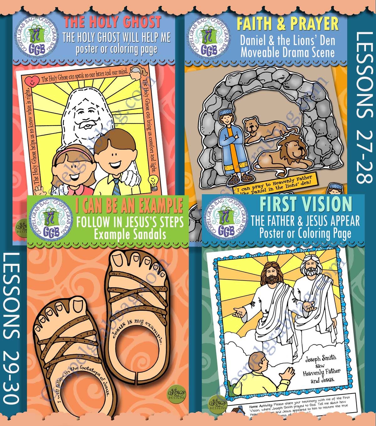 CFM Old Testament July Ages 1-5 BUNDLE -Lesson Lifesaver Activities