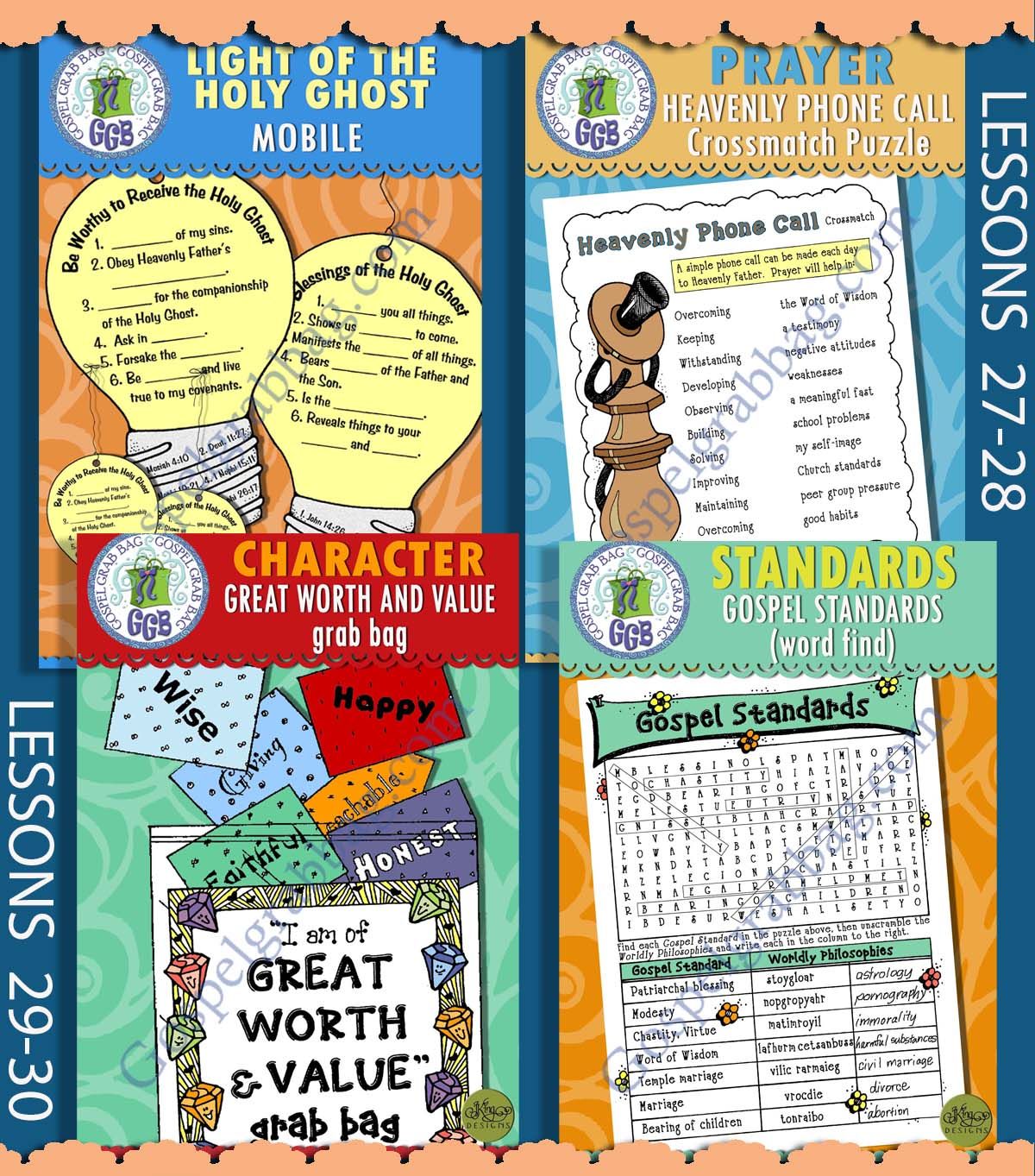 CFM Old Testament July Ages 11-16 Teen BUNDLE Lesson Lifesaver Activities