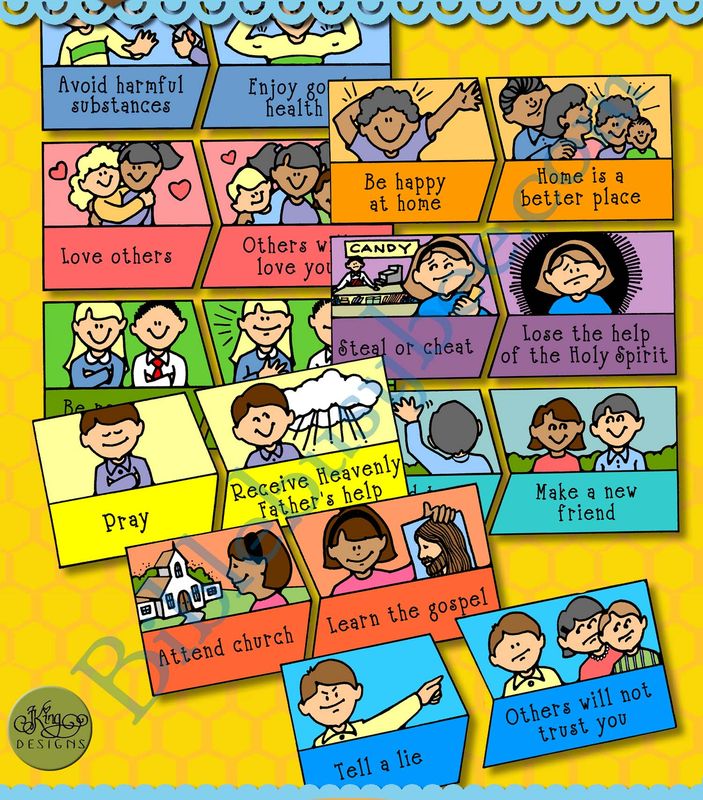 COMMANDMENTS: Choices &amp; Consequences match game