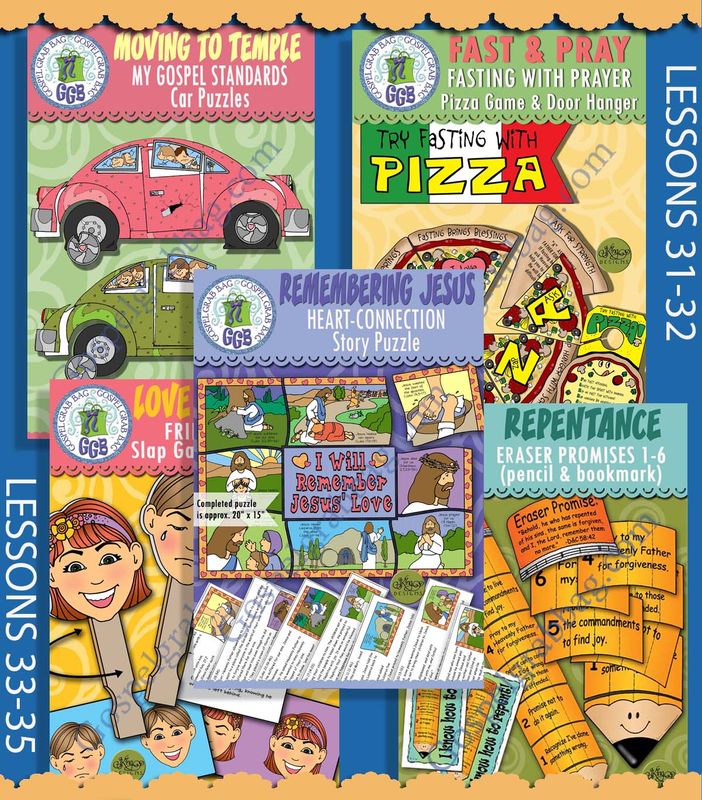 CFM Old Testament August All Ages BUNDLE - Post-and-Present Activities