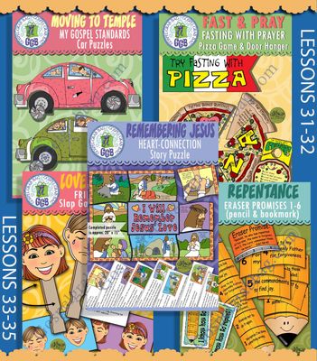 CFM Old Testament August All Ages BUNDLE - Post-and-Present Activities