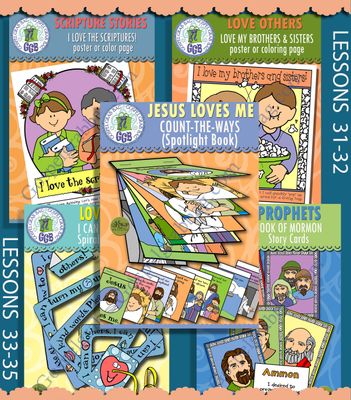 CFM Old Testament August Ages 1-5 BUNDLE -Lesson Lifesaver Activities