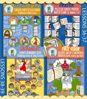 CFM Old Testament September All Ages BUNDLE - Post-and-Present Activities