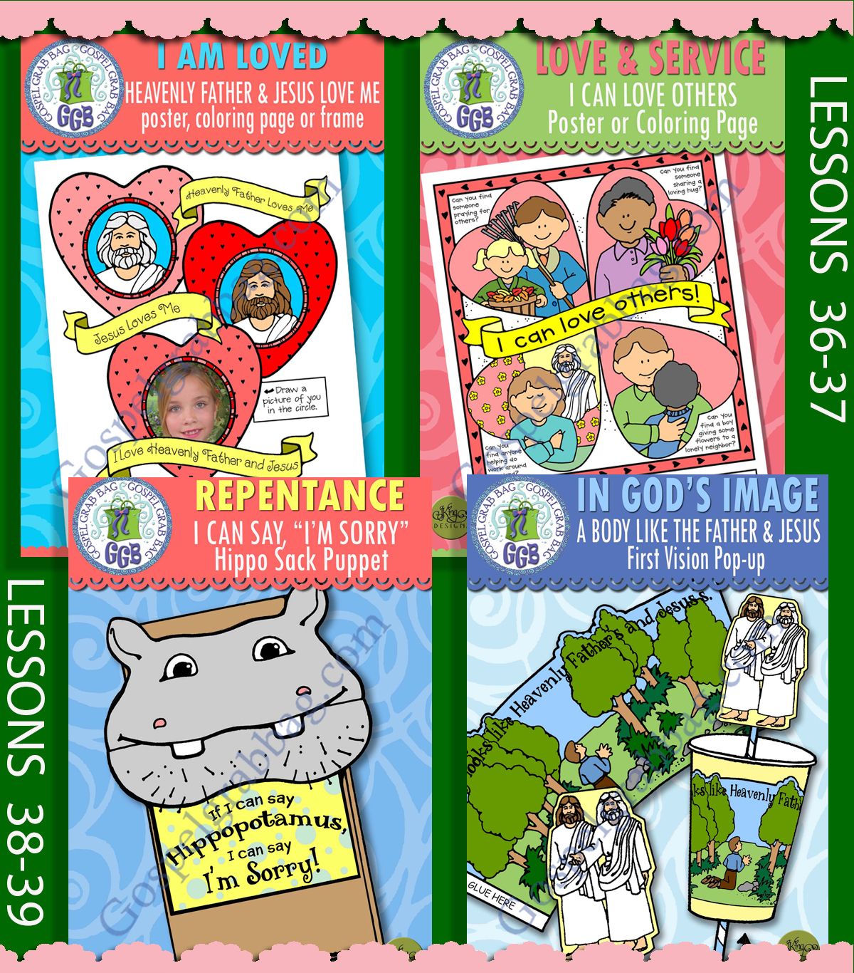 CFM Old Testament September Ages 1-5 BUNDLE -Lesson Lifesaver Activities