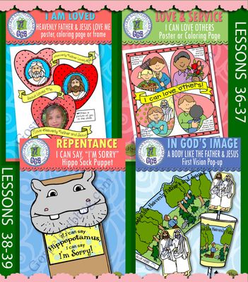 CFM Old Testament September Ages 1-5 BUNDLE -Lesson Lifesaver Activities