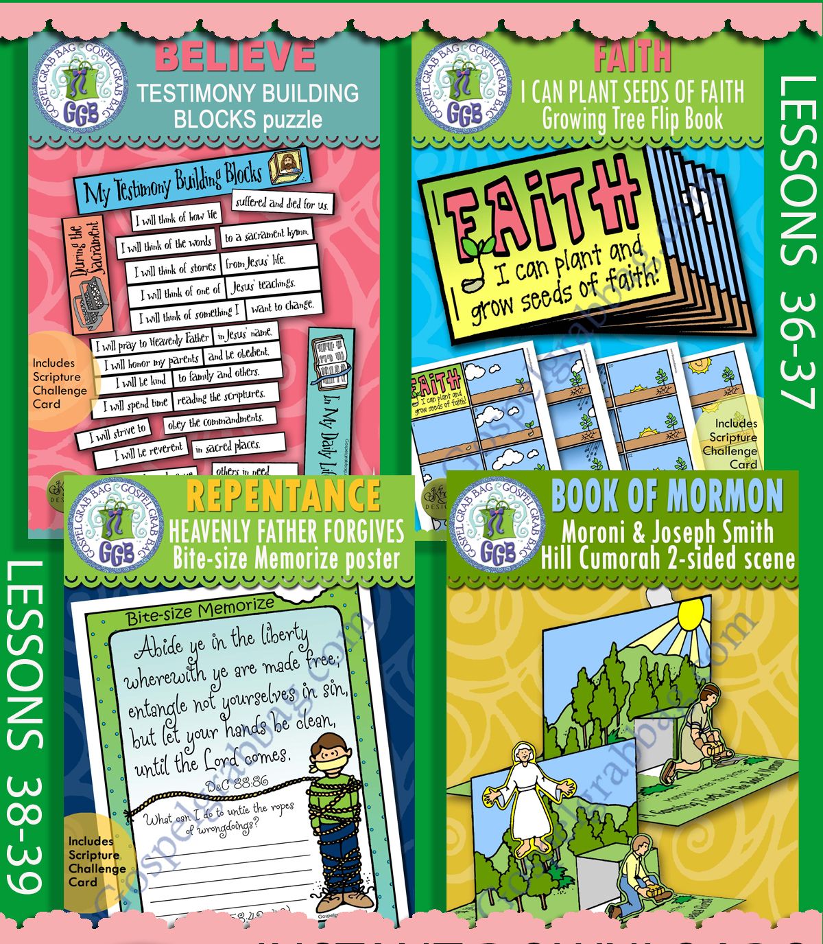 CFM Old Testament September Ages 8-11 BUNDLE -Lesson Lifesaver Activities