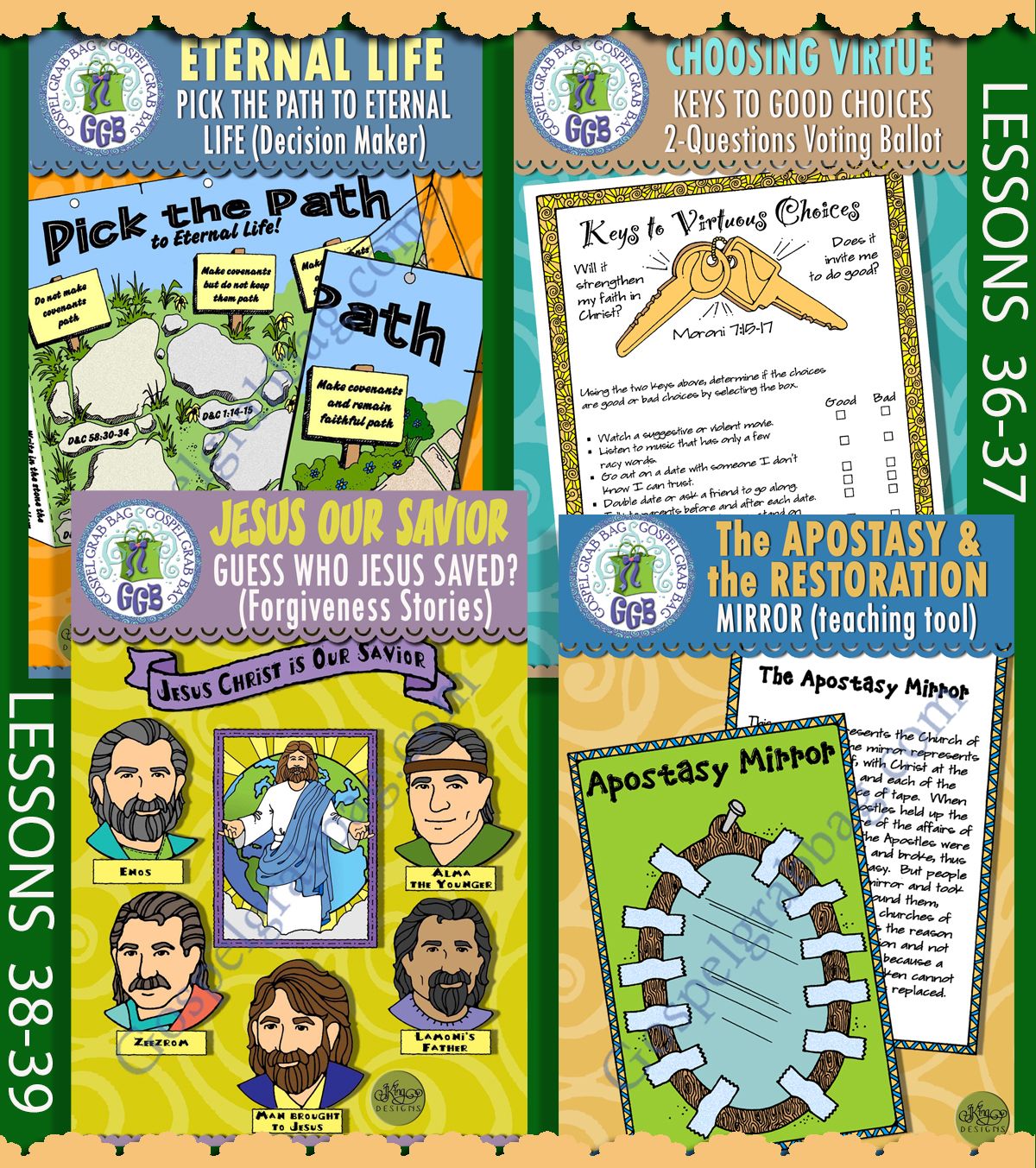 CFM Old Testament September TEENS BUNDLE -Lesson Lifesaver Activities