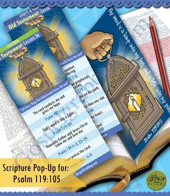 Scripture Pop-Up & Bookmark: CFM "Let Every Thing That Hath Breath Praise the Lord” Psalms