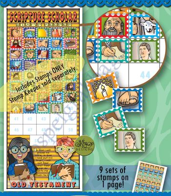 Scripture Scholar September Stamps (Old Testament)