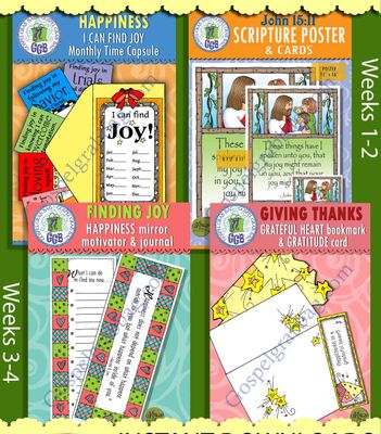 For the Strength of Youth - December. "Jesus Christ Brings Joy" BUNDLE