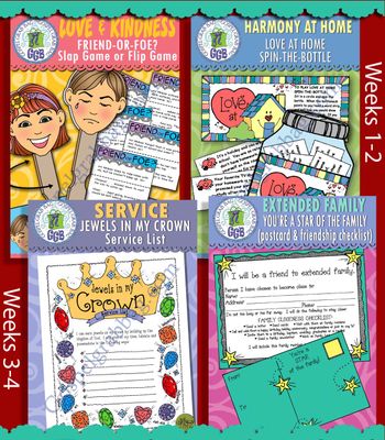 For the Strength of Youth - JUNE. "Love God, Love Your Neighbor" BUNDLE