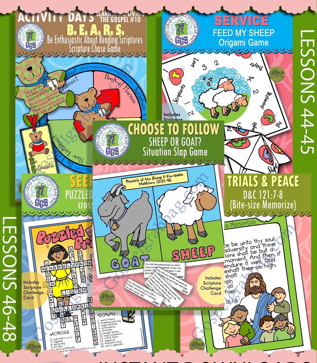 CFM Old Testament November All Ages BUNDLE - Ages 8-11
