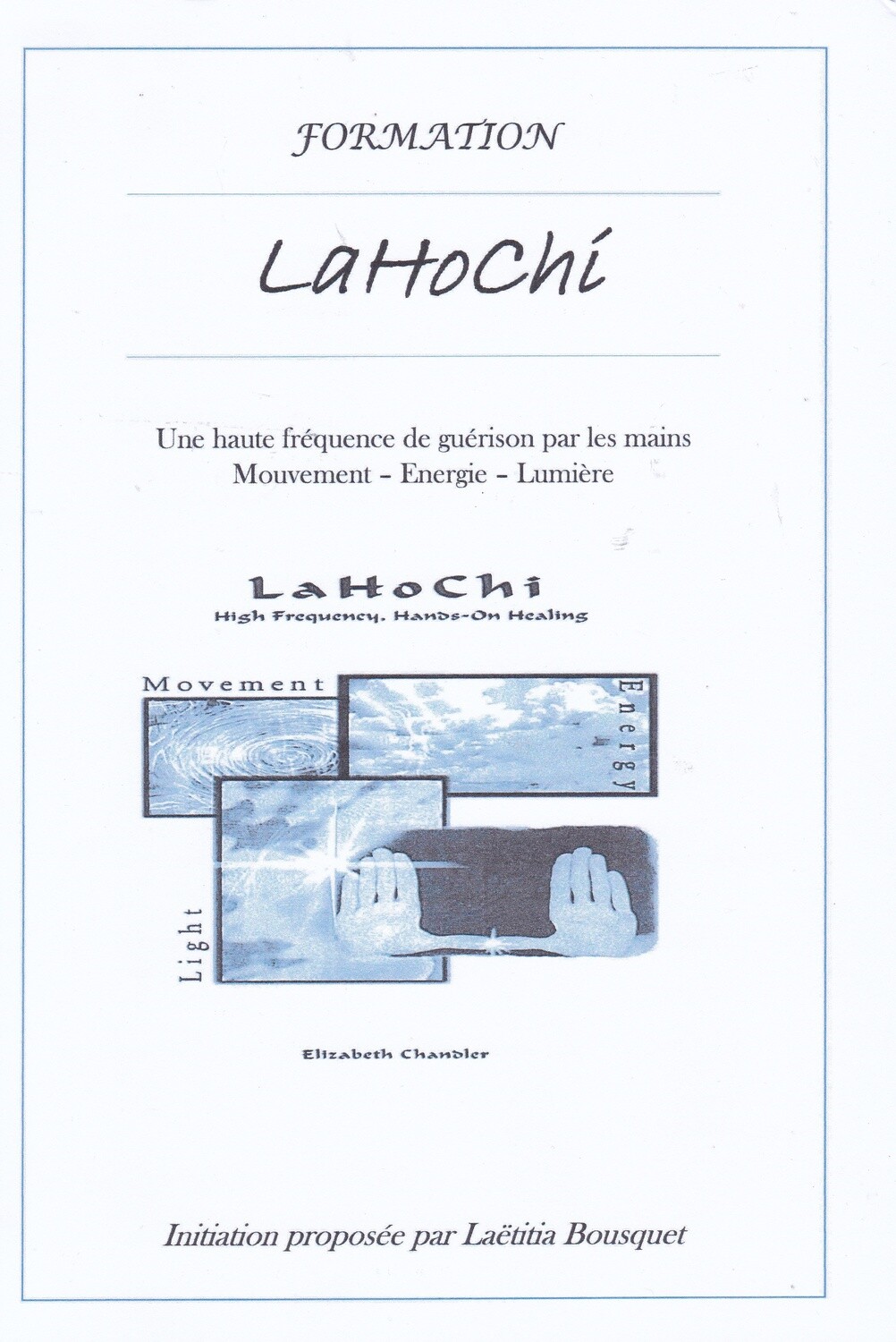 Acompte Initiation LaHoChi en présentiel