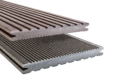 EasyDeck®  Trend 16 x 163mm Graphite (4m Lengths)