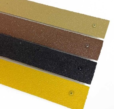 GRP Decking Treads Black 1m x 90mm (Seconds) GRP Decking Treads Black 1m x 90mm (Seconds)