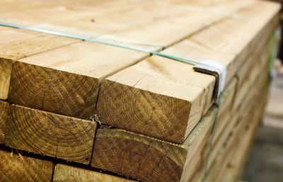 Regularised KD Carcassing C24 Green Treated 45 x 120mm