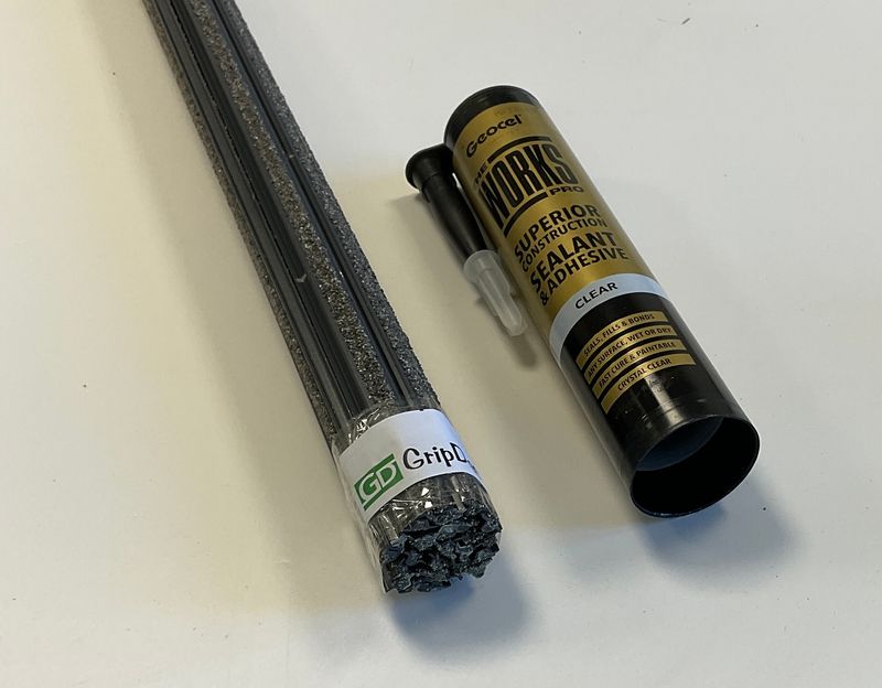 Retrogrip Anti Slip Decking inserts 25 x 1 metre Pack