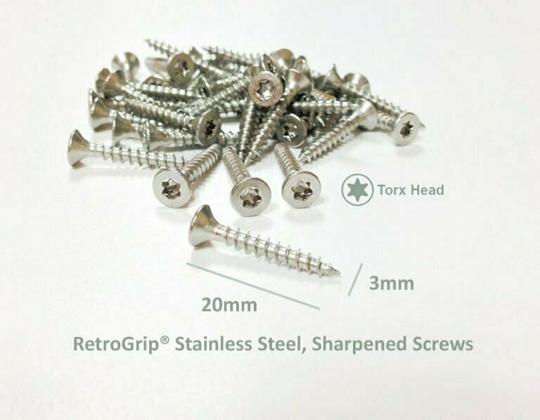 Retrogrip Screw 50 No.  3 x 20mm