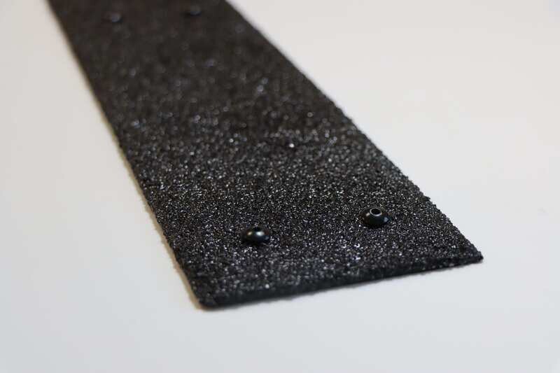GRP Decking Treads Black 1m x 90mm