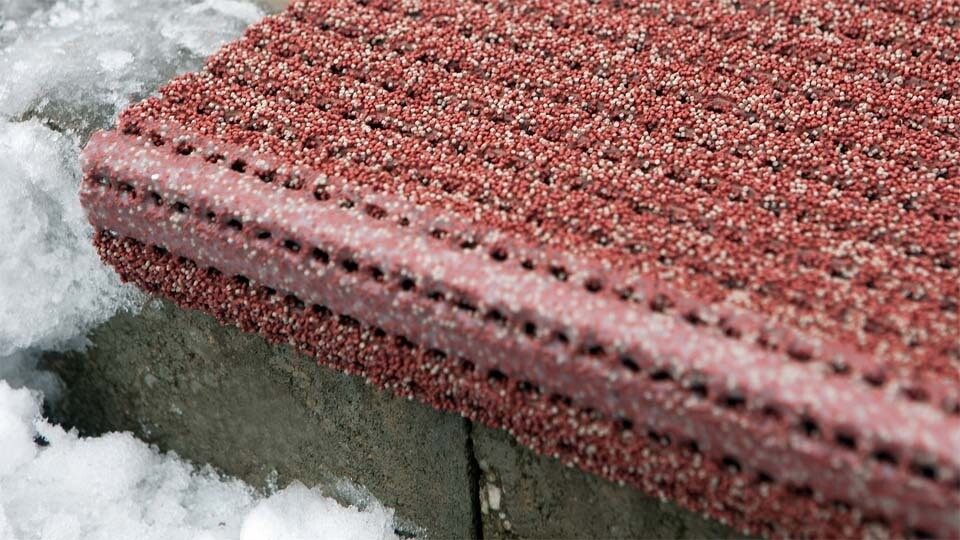 Stair tread matting