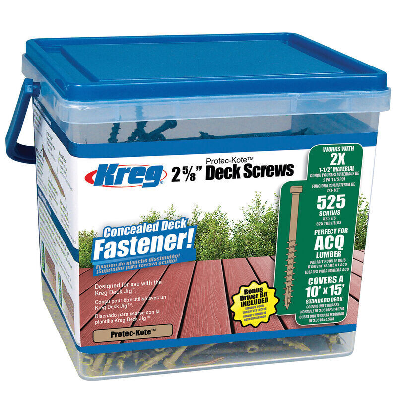 KREG® Protec-Kote™ Deck Screws - 67 mm