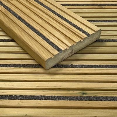 GripDeck® 28 x 145mm Non-Slip Decking Softwood Gripdeck Softwood non slip decking
