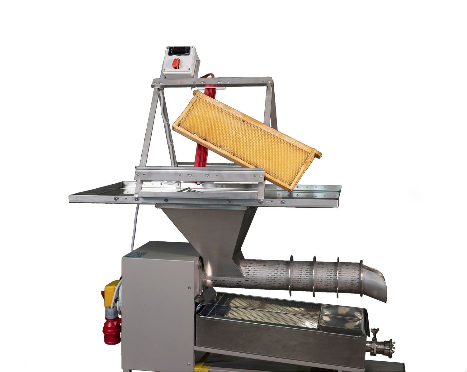 Abdeckeltisch mit Wachspresse 400 V