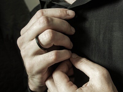 Men's Black Ring