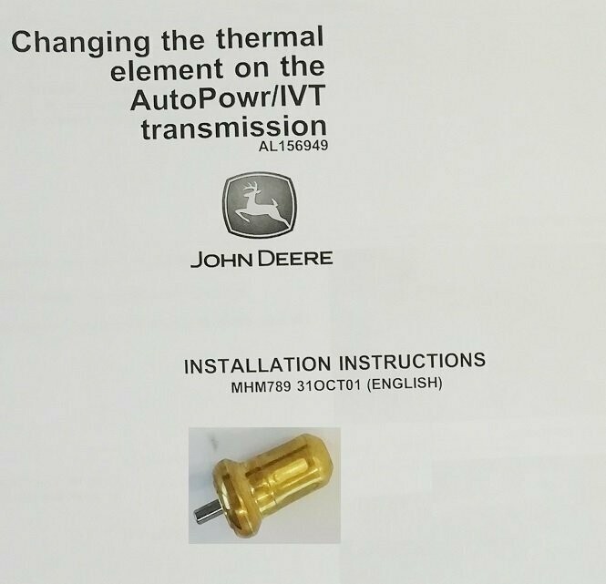 JD Thermostat Regelventil, AL156949