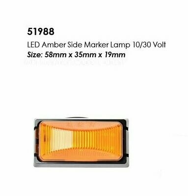 LED SEITENMARKIERUNGSLEUCHTE Gelb
