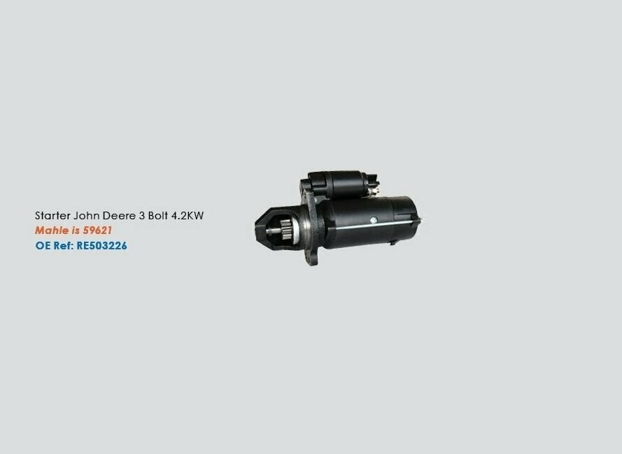 JD Starter ANLASSER 6x00/10 6 Zyl