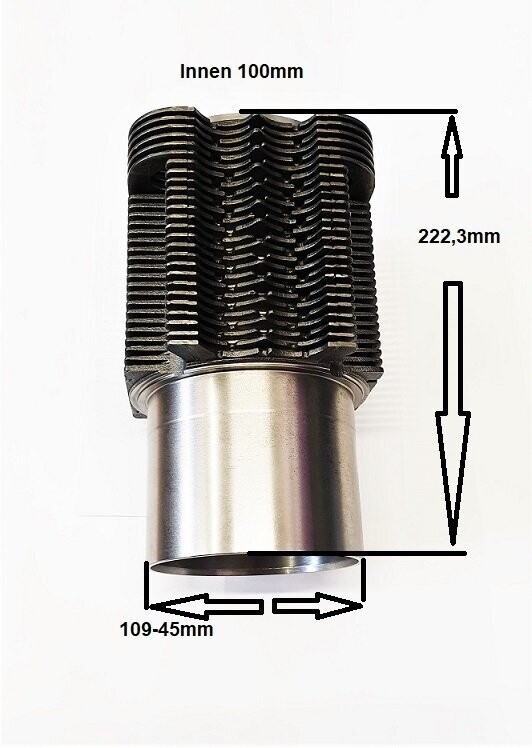 Deutz Zylindersatz Sauger 100 mm