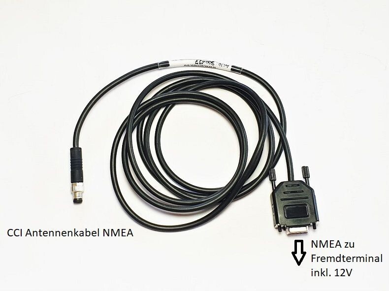 ADAP D-Sub NMEA zu m8