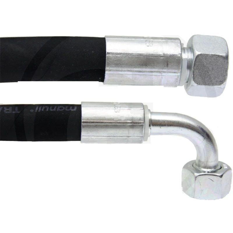 Hydr Schlauch 15L ÜÜ90 0,5m