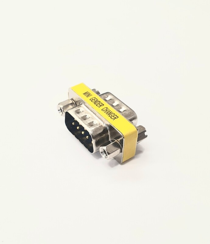 D-Sub Adapter 1:1  Pin Stifte- Stifte, Gewinde  Mutter-Mutter