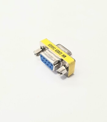 D-Sub Adapter 1:1  Pin Buchse / Buchse, Gewinde  Mutter / Schraube