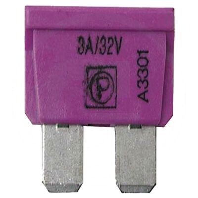 Flachstecksicherung 3A DIN72 581, lila