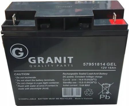 Batterie Gel12 V / 18 Ah