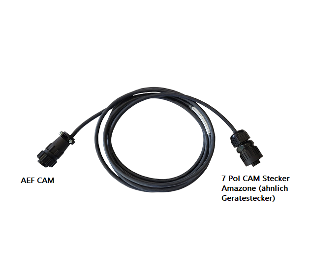Amazone Cam 7pol an AEF 2 Cam