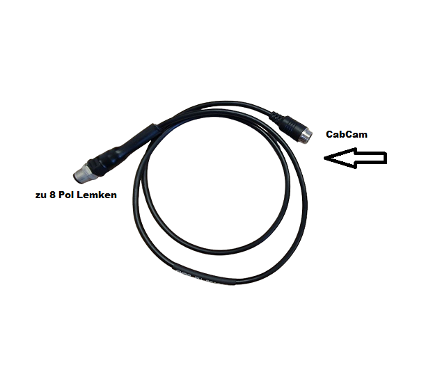Adapter CabCam an 8 Pol Lemken