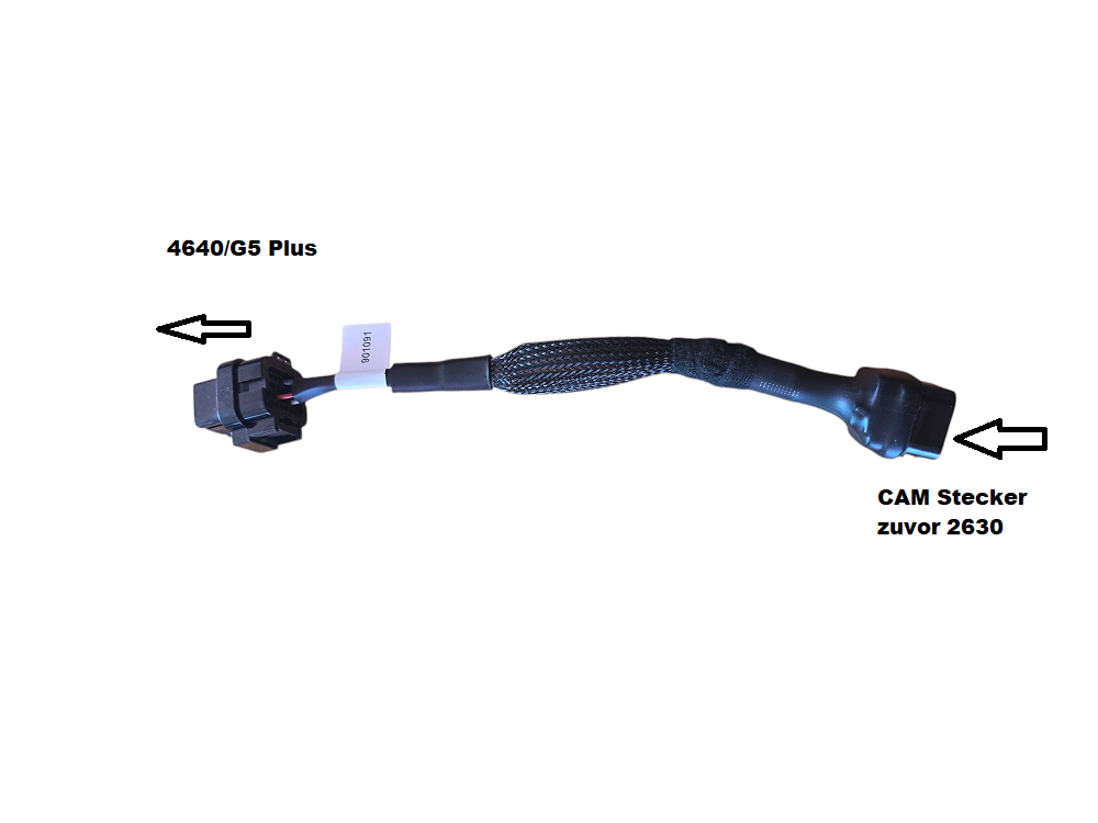 Adapter JD 2630 an JD 4640 / G5 Plus Video